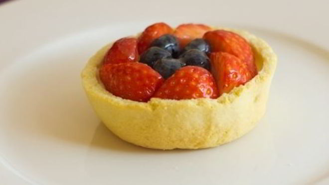 Рецепт Ягодные корзиночки с заварным кремом