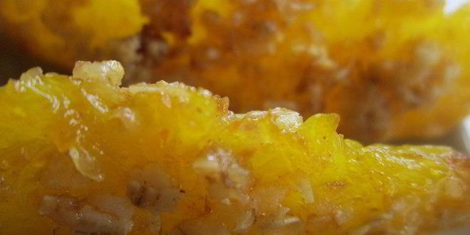 Рецепт запеченные дольки апельсинов с творожным кремом