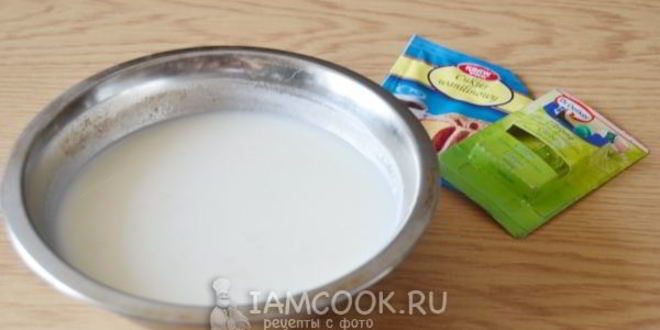 Рецепт заварной крем на молоке