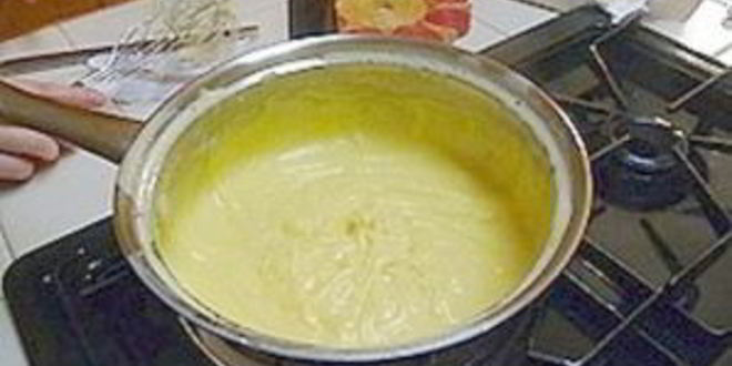 Рецепт заварной крем со сливками