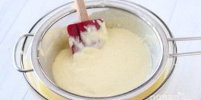 Рецепт заварной масляный крем