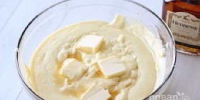 Рецепт заварной масляный крем