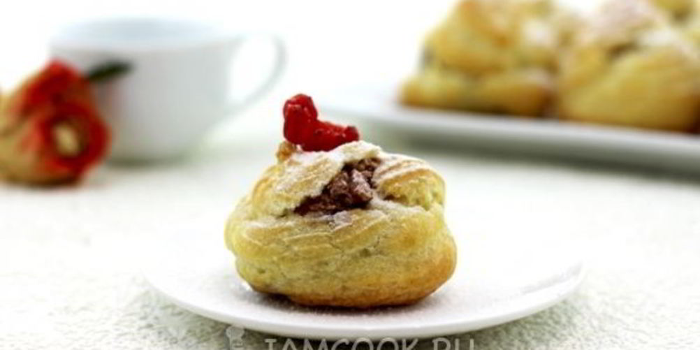 Как приготовить заварные булочки с кремом