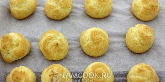 Рецепт заварные булочки с кремом