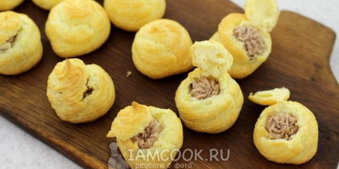 Рецепт заварные булочки с кремом