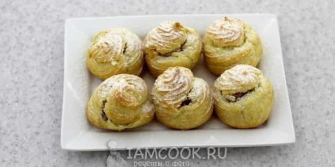 Рецепт заварные булочки с кремом