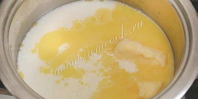 Рецепт заварные кольца с творожным кремом