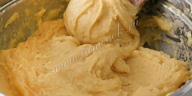 Рецепт заварные кольца с творожным кремом