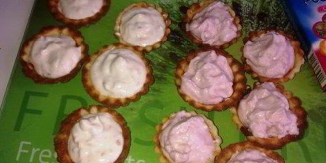 Рецепт заварные корзиночки с творожным кремом