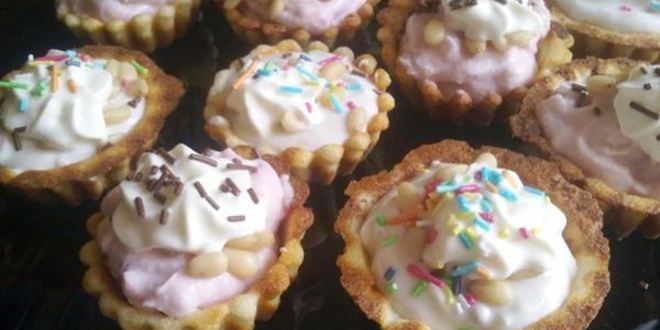 Рецепт заварные корзиночки с творожным кремом