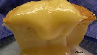 Рецепт Лаймовый пудинг с лимонным кердом