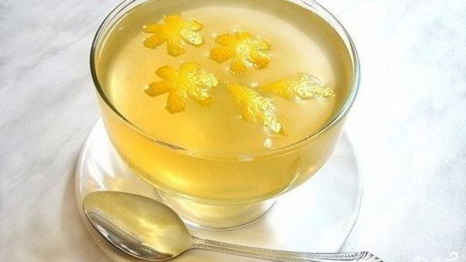 Рецепт Лимонное желе