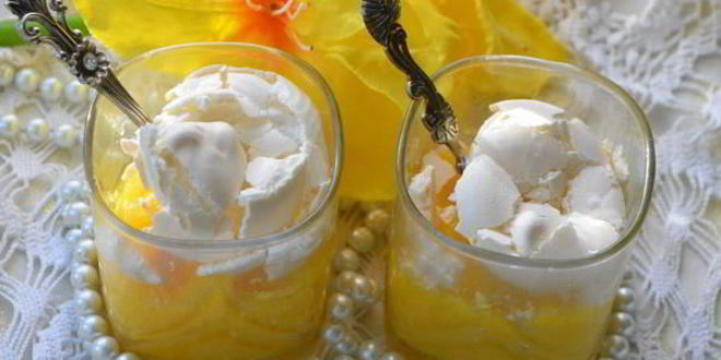 Рецепт лимонный десерт