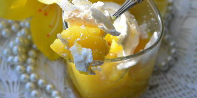 Рецепт лимонный десерт