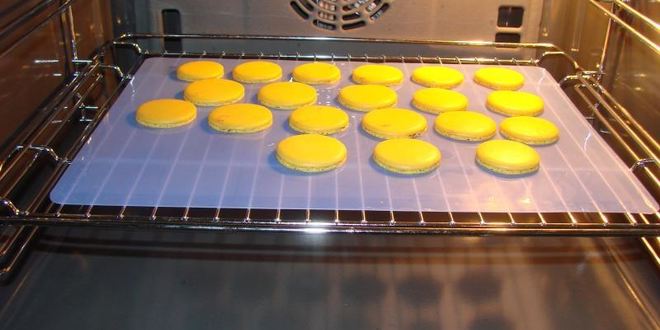 Рецепт макаронс с желе из кураги