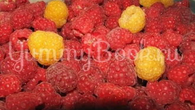 Рецепт Малиновый десерт