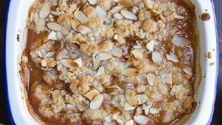 Рецепт Миндальный крамбл