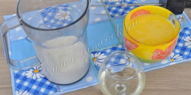 Рецепт апельсиновое мороженое с мартини