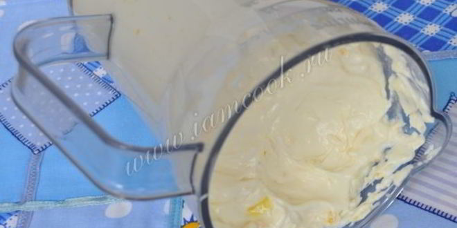 Рецепт апельсиновое мороженое с мартини