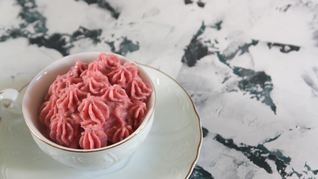 Рецепт Бананово-клубничное мороженое