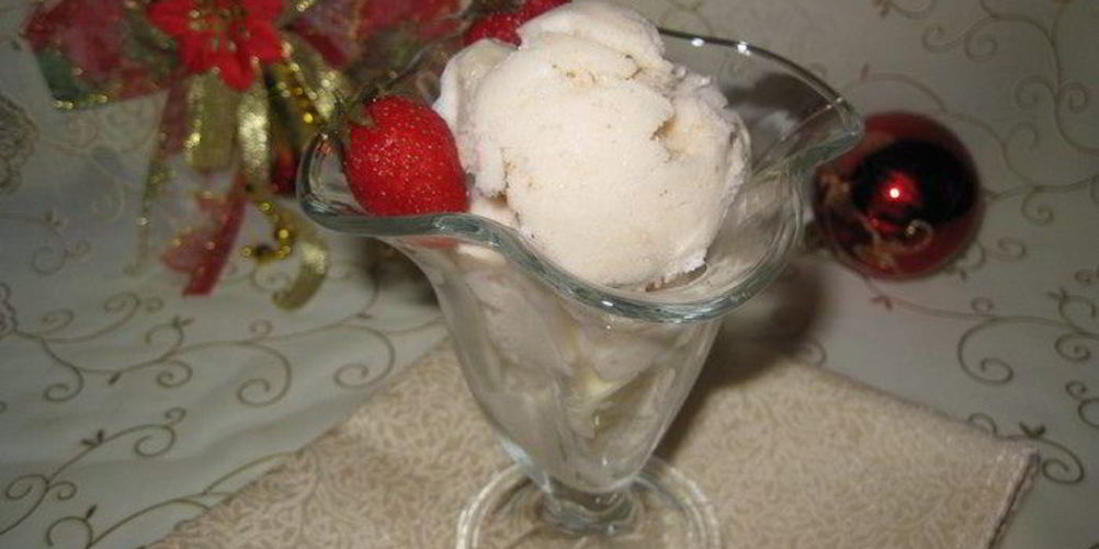 Рецепт теплое мороженое из кефира