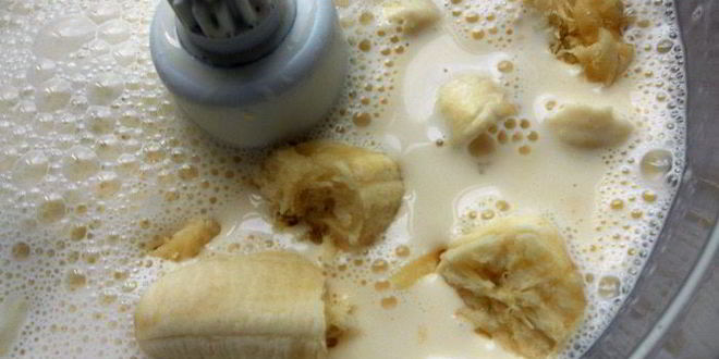 Рецепт банановое мороженое с шоколадом и грецкими орехами