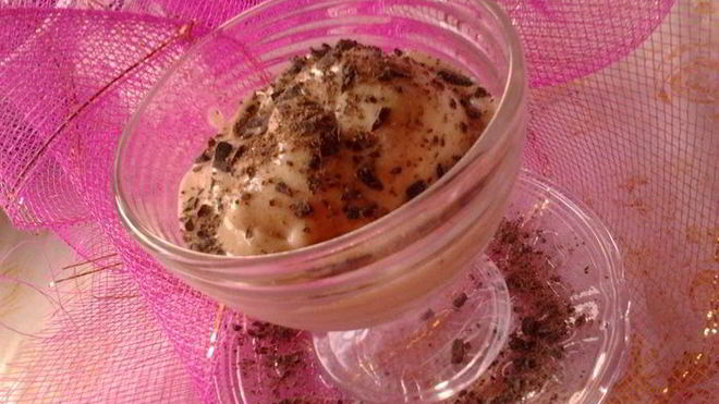 Рецепт Банановое мороженое с тертым шоколадом