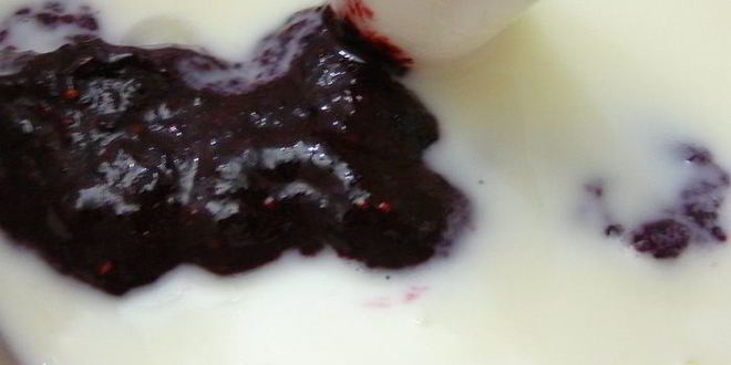 Рецепт черносмородиновое мороженое с йогуртом