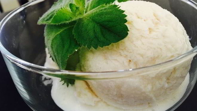 Рецепт Диетическое мороженое Пломбир