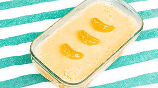 Рецепт Домашнее мороженое с мандаринами