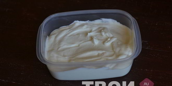 Рецепт домашний пломбир