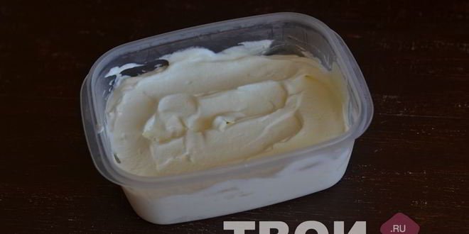 Рецепт домашний пломбир