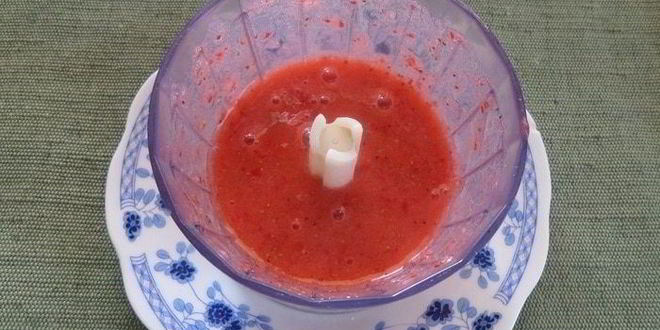 Рецепт дынно-клубничного мороженого