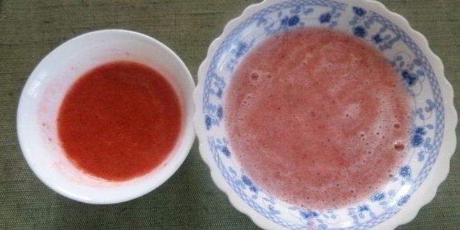 Рецепт дынно-клубничного мороженого