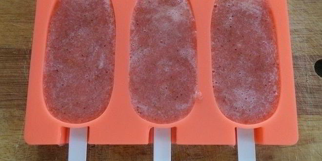 Рецепт дынно-клубничного мороженого