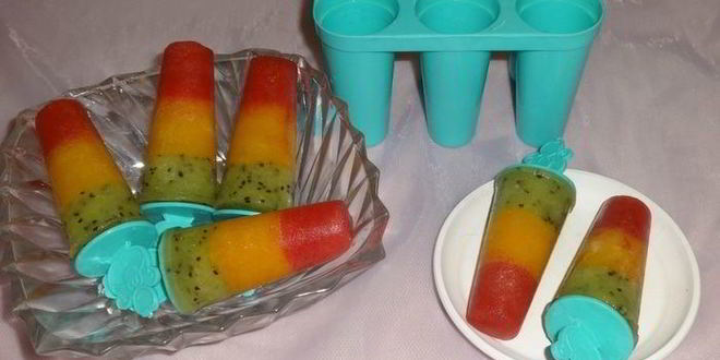 Рецепт фруктовое мороженое светофор