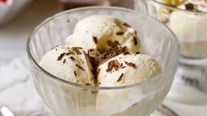 Рецепт Классическое ванильное мороженое