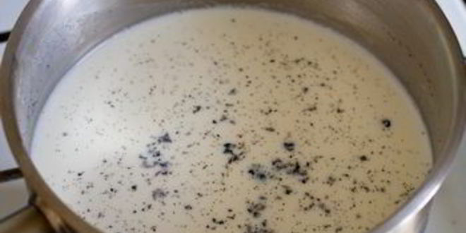 Рецепт классическое ванильное мороженое