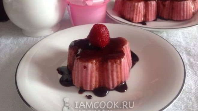 Рецепт Клубничное мороженое в шоколадной глазури