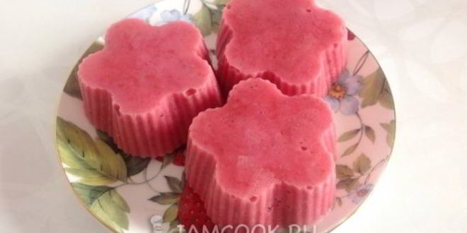 Рецепт клубничное мороженое в шоколадной глазури