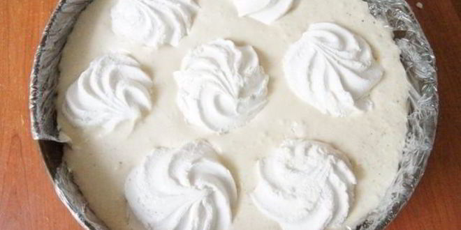 Рецепт кофейный торт-мороженое