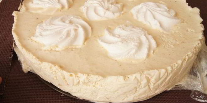 Рецепт кофейный торт-мороженое