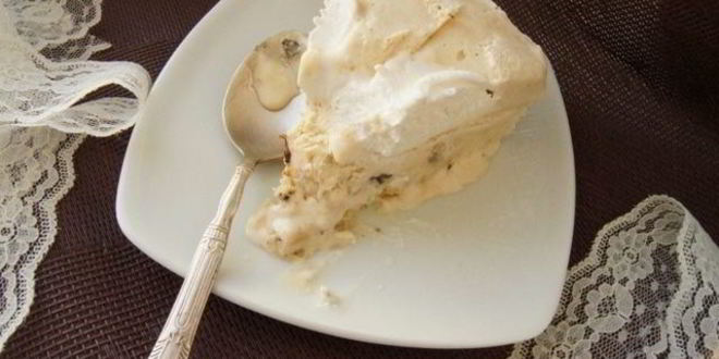 Рецепт кофейный торт-мороженое