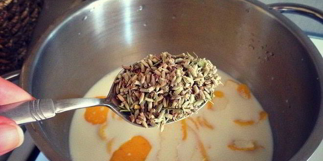 Рецепт лавандово-лимонноe мягкое итальянское мороженое джелато