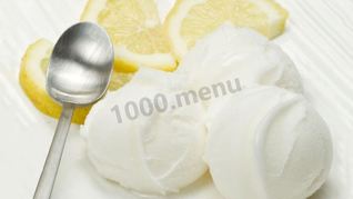 Рецепт Лимонное мороженое домашнее