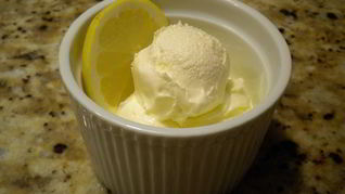 Рецепт Лимонное мороженое