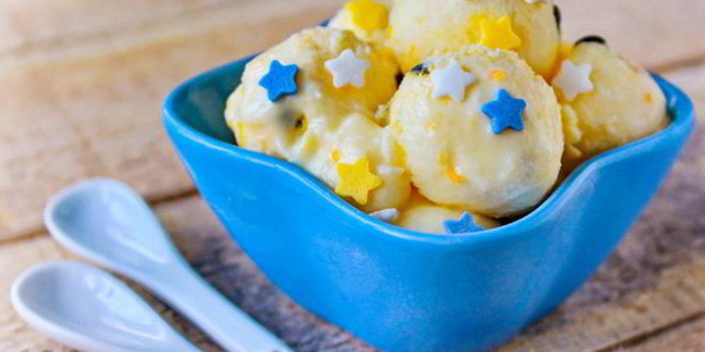 Как приготовить мандариновое мороженое с маракуйей