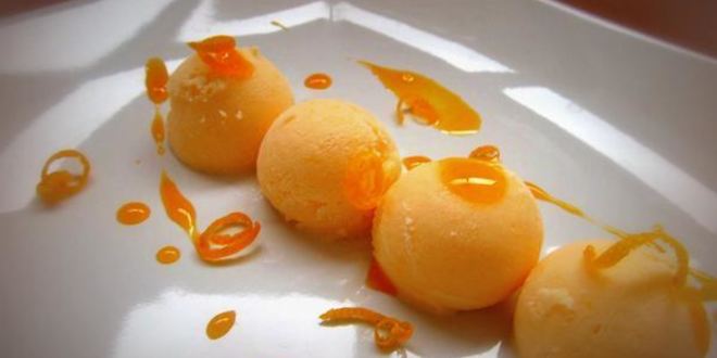 Рецепт мандариновое мороженое
