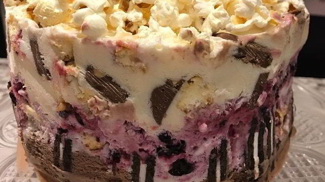 Рецепт Молниеносный торт-мороженое