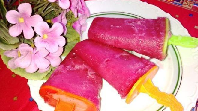 Рецепт Мороженое Фруктовый лед